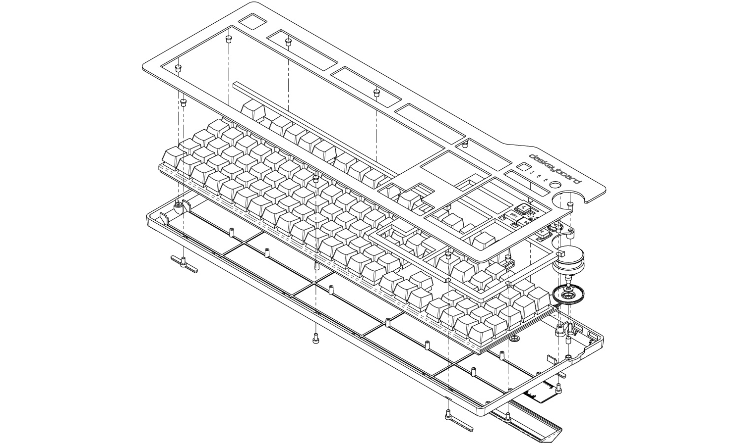 All The Parts Of A Mechanical Keyboard Explained Das Keyboard Mechanical Keyboard Blog