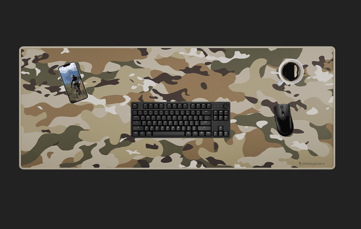 Das Keyboard desk mats