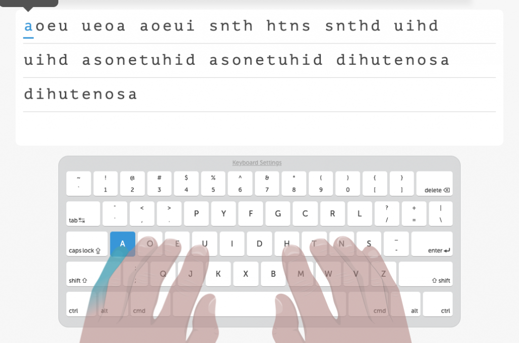 typing com