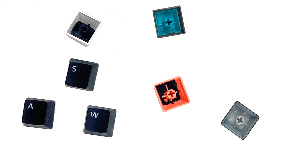 PBT Keycaps vs. ABS Keycaps