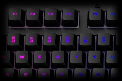 X50 RGB Mechanical Keyboard with a Durable Aluminum Panel